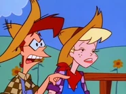 Carl and Aunt Katie.￼