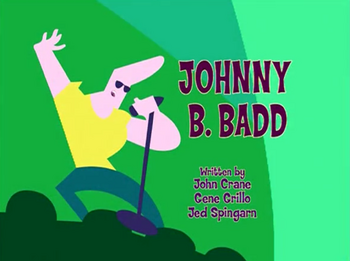 Johnny B Badd Title Card