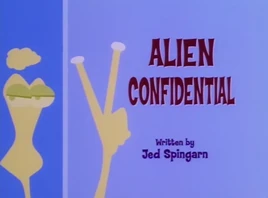 Alien Confidential Title Card