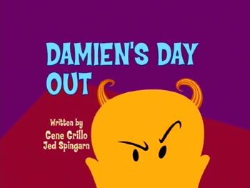 Damien's Day Out Title Card