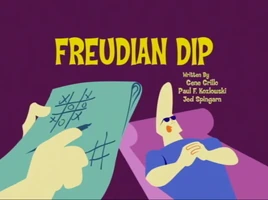 Freudian Dip Title Card