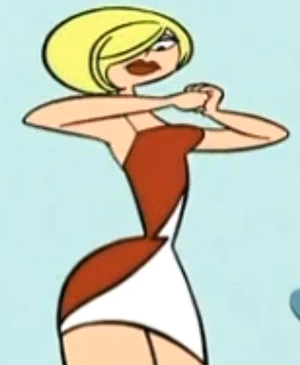 Monique cracks her knuckles as she is ready to beat up  in .