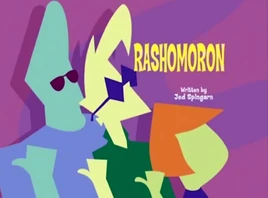 Rashomoron Title Card