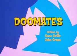 Doomates Title Card