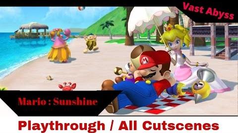 Mario Sunshine Gamecube 2002 Longplay Playthrough No Commentary