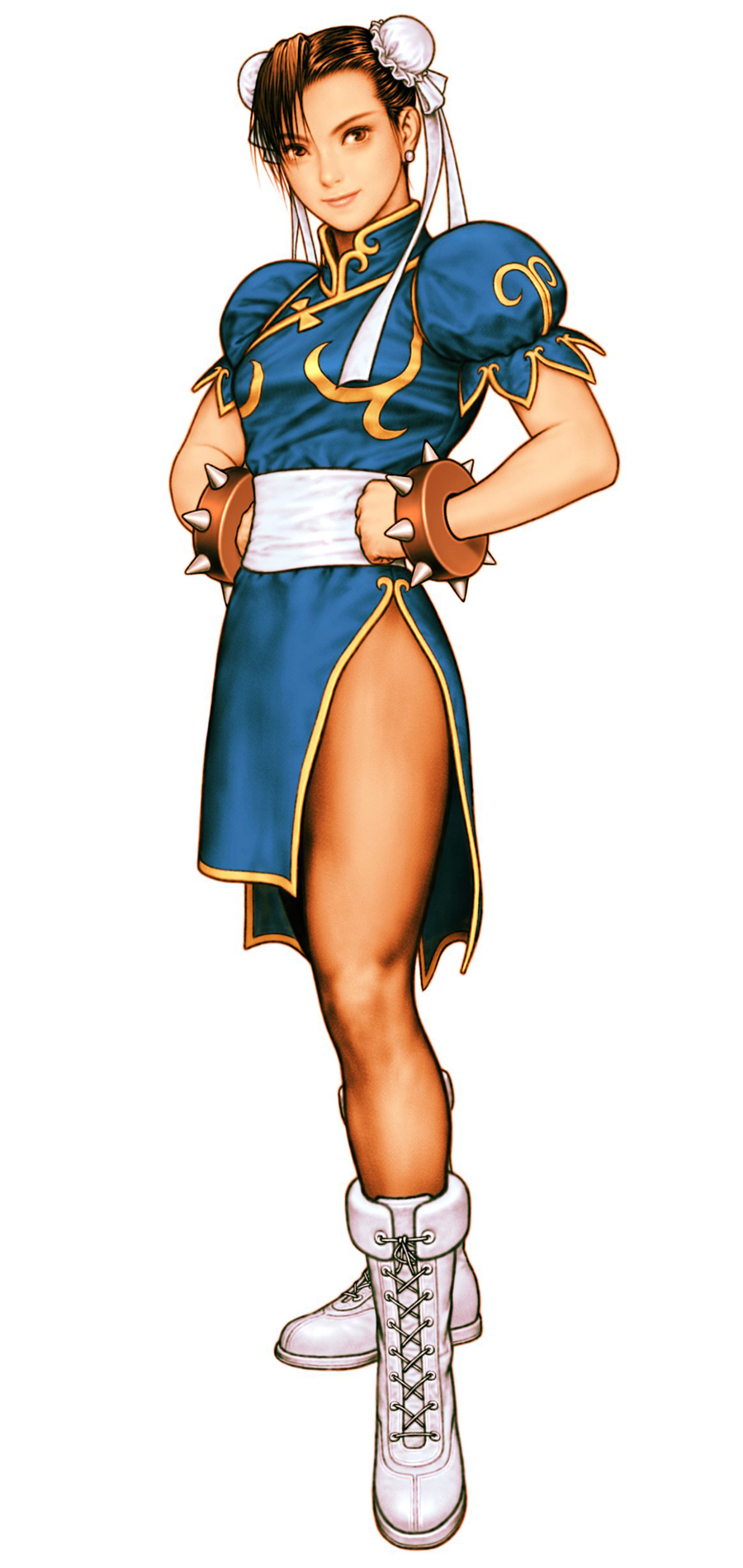 Chun-li 💙 When I was younger, I remember playing street fighter 2 with my  older brother. My favourite character was Chun-li, she was