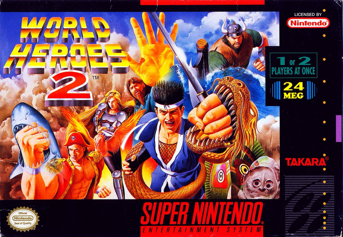 World Heroes 2 (Super NES) | JohnnyOTGS Wiki | Fandom