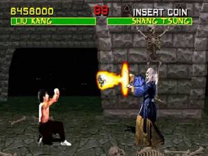 Mortal Kombat 2 arcade Shang Tsung Gameplay Playthrough 