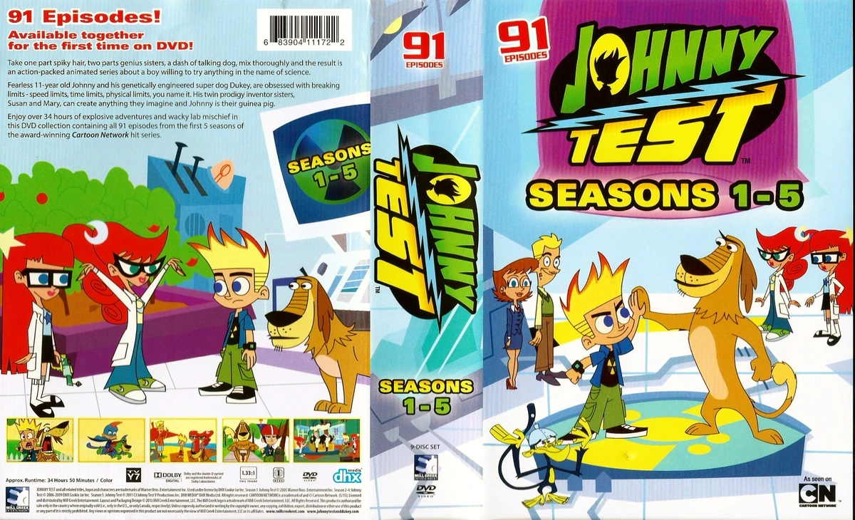 Johnny Test Seasons 15 Johnny Test Wiki Fandom
