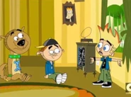 Johnny test re-animated (1.23 MB) Frying pan faces