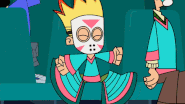 Johnny as a Ice Pigs Cheering