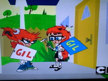 This short one's "kiss the girl with a Gil sign"!