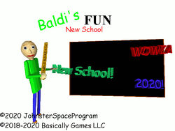BALDI'S FUN NEW SCHOOL REMASTERED free online game on