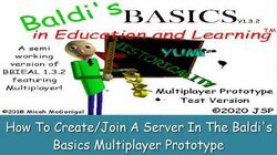 BALDI'S BASICS MULTIPLAYER!! (just a prototype) 