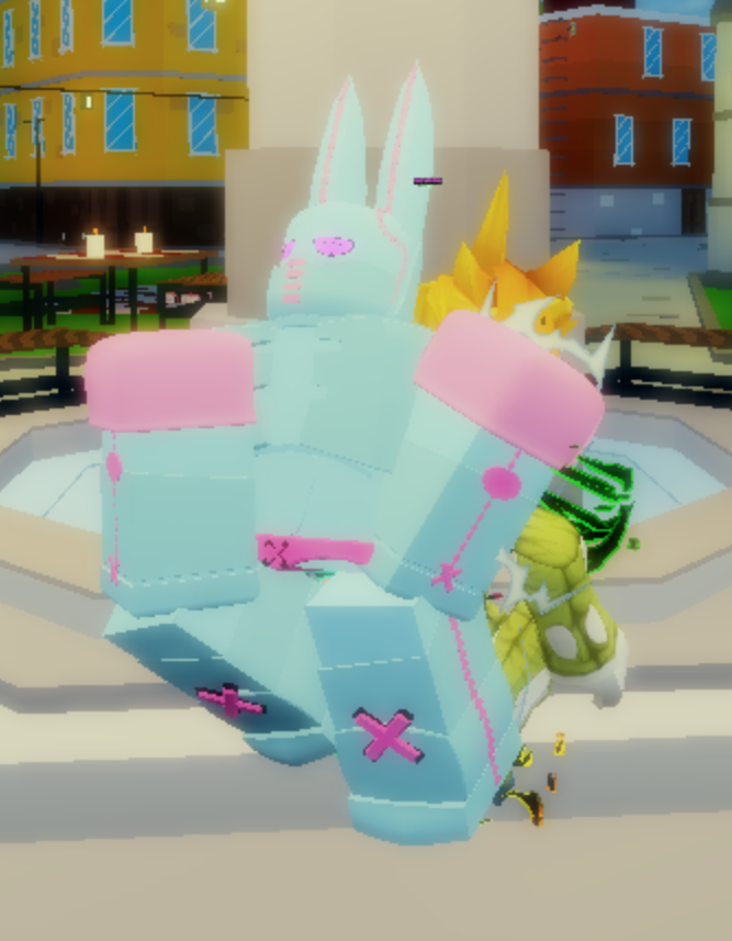 Thenml on X: Aged D4C/D4C: Love Train #ROBLOX #RobloxDev  #JoJosBizarreAdventure #steelballrun  / X