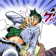 Rohan se golpea en la cara