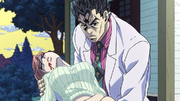 Kira protecting Shinobu