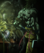 ShDio-W-TheWorld.png (242 kB) Primer vistazo de The World, visto en la reflexión de un espejo