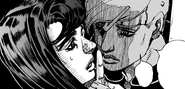 Jobin shushes Mitsuba, silencing her questions