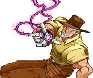 Joseph con Hermit Purple en JoJo's Bizarre Adventure: Heritage for the Future.