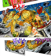 GE Car.png (483 kB) Gold Experience golpeando coches.