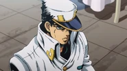 JotaroAnimeVA.png (734 kB) Primera aparición de Jotaro Kujo en el anime