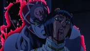 Bruno herido.png (767 kB) Diavolo por medio de su Stand advierte a Bucciarati de lo que le espera a quien amenace su posición como líder de Passione.