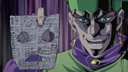 Rohan arranca aún más las páginas de memoria de Koichi.
