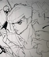 Скетч Джоске Хигашикаты от Карасумы