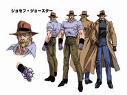 Arte conceptual de Joseph para el OVA del año 2000.