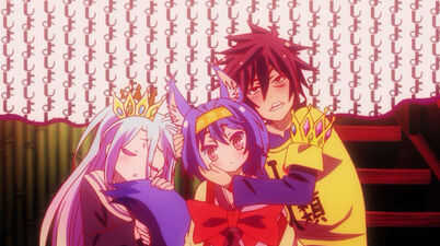 NoGameNoLife-Sora-Shiro-Izuna-reference-Cioccolata-Secco