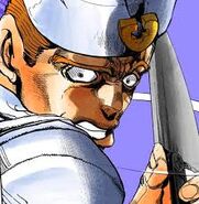 Tonio furioso.jpg (13 kB) Tonio enojado con Josuke haber entrado sin permiso en su cocina.