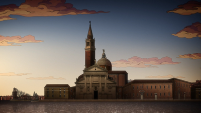 San Giorgio Maggiore island anime