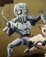 Silver Chariot forma de niño (Anime)