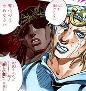 Johnny recibe consejo de Jesús.