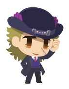 Speedwagon en Jojo's Pitter Patter Pop