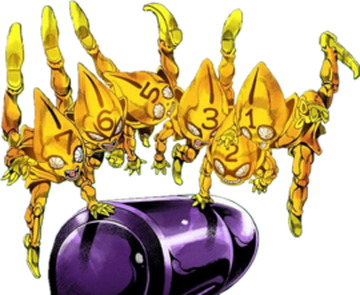 Gold Experience Requiem, JoJopedia