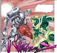 Lovers disfrazado como Hierophant Green