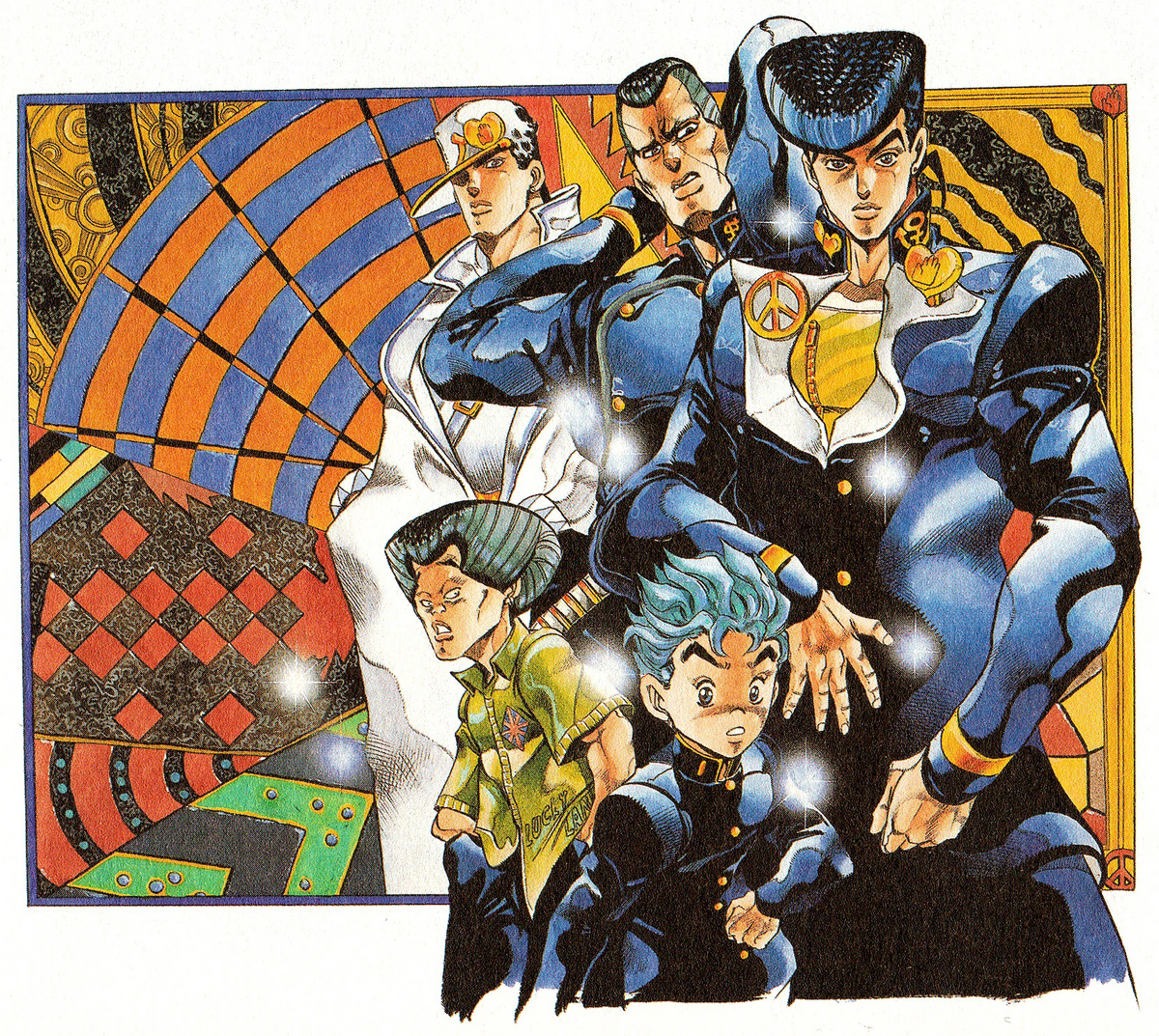 джоджо манга diamond is unbreakable фото 92