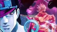 Jotaro en la intro end of the world