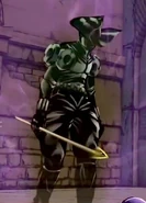 En el escenario del Coliseo en Eyes of Heaven