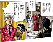 Narancia conoce a Bucciarati gracias a Fugo.