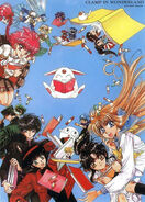 Clamp in Wonderland Poster