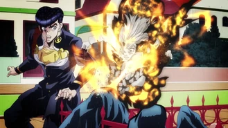 Hayato se sacrifica para para desactivar la bomba de Okuyasu