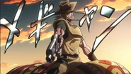 Hol Horse dando a conocer su Stand