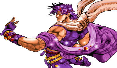 Old Joseph does his young pose., JoJo's Bizarre Adventure