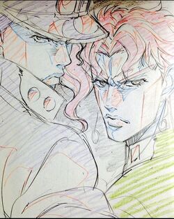 Powerful. Large. Deep., TV anime-style Jotaro Kujo and Kakyoin Noriaki