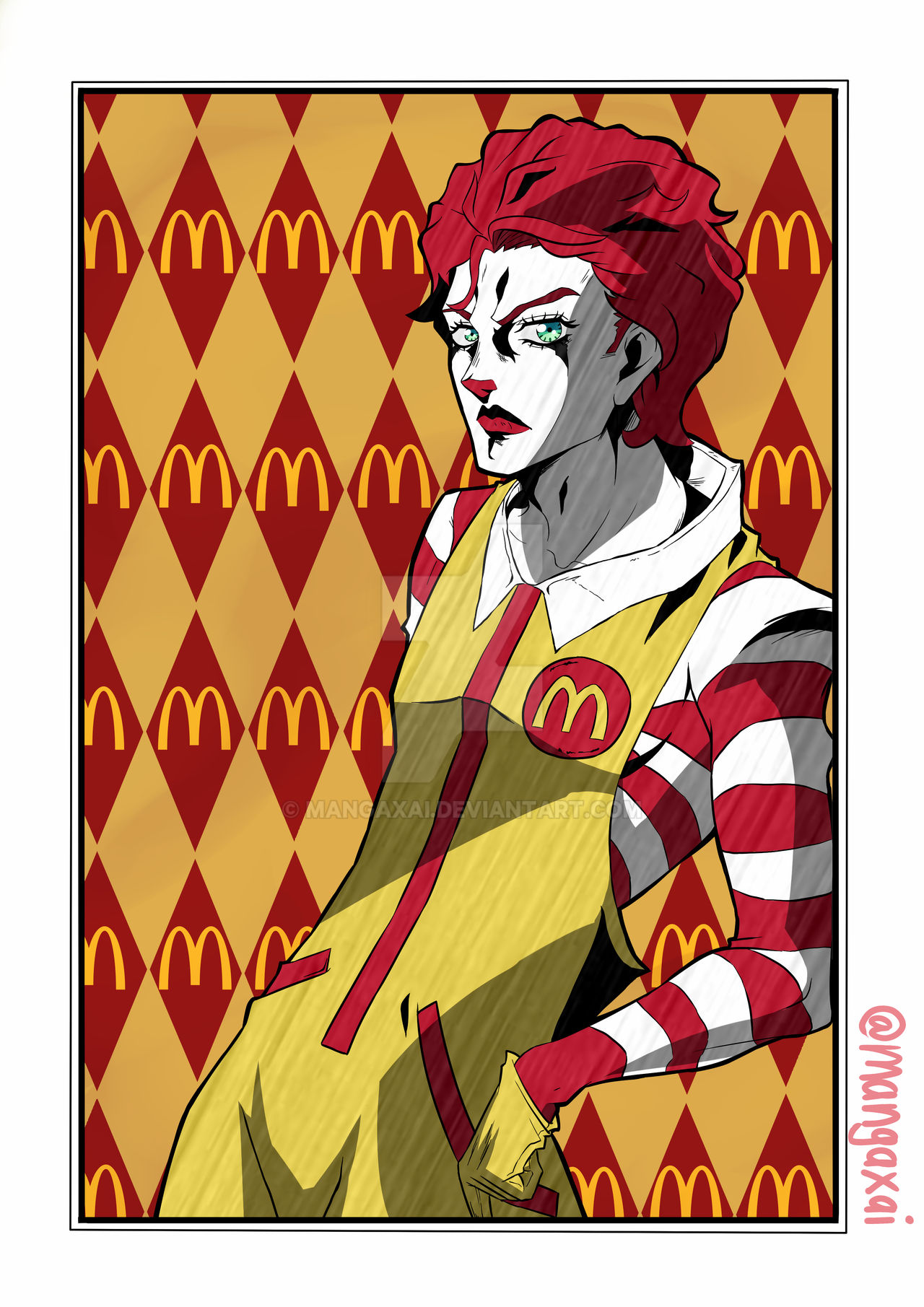 Ronald McDonaldChan CharacterOutfit by YeiyeiArt Restaurant Series   v10  Stable Diffusion LoRA  Civitai