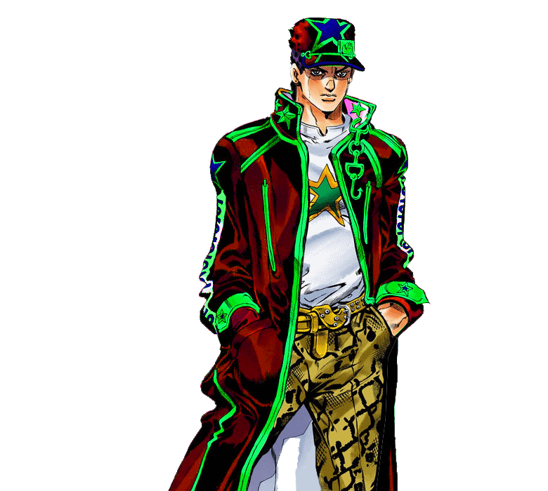 Carbo64 on X: made some Jotaro portraits with the palettes from my Sonic  Boll Jotaro sprite, in Part 3, 4 and 6 style with a semi-custom Part 6 Star  Platinum also first