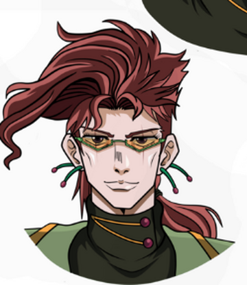 According to the JoJo wiki Kakyoin's favorite musician is Sting